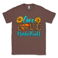Chestnut live love basketball Classic Tee - HRA Design Shop