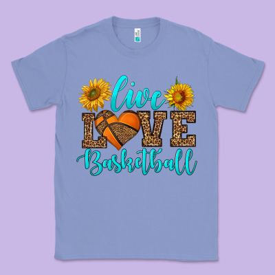 Live Love Basketball Classic Tee Designed By Hra Design Shop