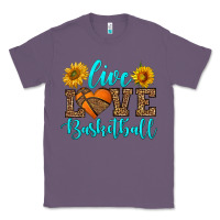 Lavender live love basketball Classic Tee - HRA Design Shop