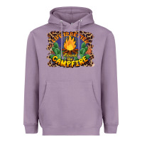 Lavender life is better around the campfire Heavyweight Hoodie - BarkalooDesign