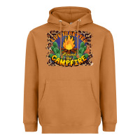 Meerkat life is better around the campfire Heavyweight Hoodie - BarkalooDesign