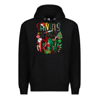 Black santas favorite registered nurse Premium Hoodie - MaliasSmallBusiness