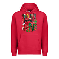 Cardinal santas favorite registered nurse Premium Hoodie - MaliasSmallBusiness