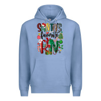 Colony Blue santas favorite registered nurse Premium Hoodie - MaliasSmallBusiness