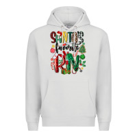 Dove Grey santas favorite registered nurse Premium Hoodie - MaliasSmallBusiness