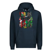 Navy santas favorite registered nurse Premium Hoodie - MaliasSmallBusiness