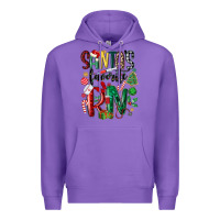 Purple santas favorite registered nurse Premium Hoodie - MaliasSmallBusiness