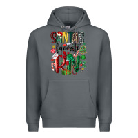 Rock santas favorite registered nurse Premium Hoodie - MaliasSmallBusiness