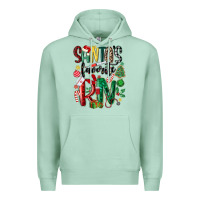 Seafoam santas favorite registered nurse Premium Hoodie - MaliasSmallBusiness