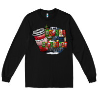 Black coffe Long Sleeve Tee - CowhideDigitalArt
