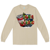 Mushroom coffe Long Sleeve Tee - CowhideDigitalArt
