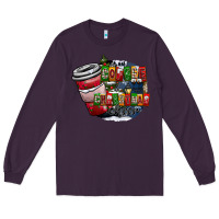 Plum coffe Long Sleeve Tee - CowhideDigitalArt