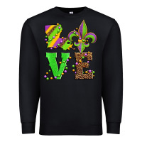 Black love mardi gras Premium Sweatshirt - Jasminsmagicworld