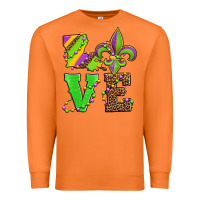 Carrot love mardi gras Premium Sweatshirt - Jasminsmagicworld