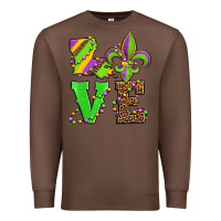 Chestnut love mardi gras Premium Sweatshirt - Jasminsmagicworld