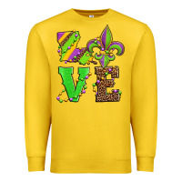 Lemon love mardi gras Premium Sweatshirt - Jasminsmagicworld