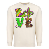 Sandshell love mardi gras Premium Sweatshirt - Jasminsmagicworld