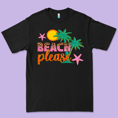 Beach Please Premium Tee Designed By Artiststas