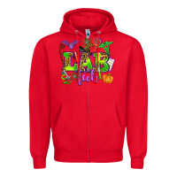 Red lab tech halloween Zipper Hoodie - AdoDesignShop