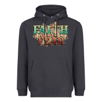 Smoke faith over fear cross Heavyweight Hoodie - NancyCooperArtShop