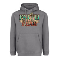 Storm faith over fear cross Heavyweight Hoodie - NancyCooperArtShop