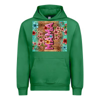 Emerald floral mama Urban Hoodie - LillyAllenDesigns