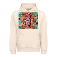 Sandshell floral mama Urban Hoodie - LillyAllenDesigns
