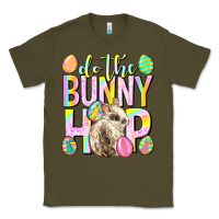 Army Green Do the bunny hop Easter Day Classic Tee - Neo Western