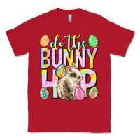 Red Do the bunny hop Easter Day Classic Tee - Neo Western