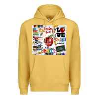 Antique Gold teacher Premium Hoodie - MaliasSmallBusiness