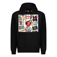 Black teacher Premium Hoodie - MaliasSmallBusiness