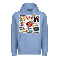 Colony Blue teacher Premium Hoodie - MaliasSmallBusiness