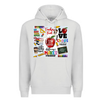 Dove Grey teacher Premium Hoodie - MaliasSmallBusiness