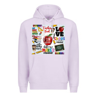 Lilac teacher Premium Hoodie - MaliasSmallBusiness