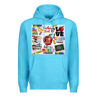 Ocean Blue teacher Premium Hoodie - MaliasSmallBusiness