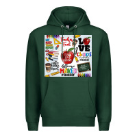Sports Green teacher Premium Hoodie - MaliasSmallBusiness