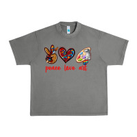 Tornado peace love art Urban Heavy Tee - texasbilliewilder