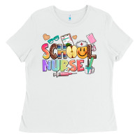 White school nurse Ladies Tee - AdoDesignShop