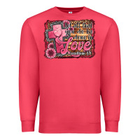 Cardinal let all that you do be done in love Premium Sweatshirt - Jasminsmagicworld