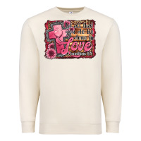 Sandshell let all that you do be done in love Premium Sweatshirt - Jasminsmagicworld