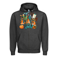 Charcoal Heather lab tech fall Zipper Hoodie - AdoDesignShop