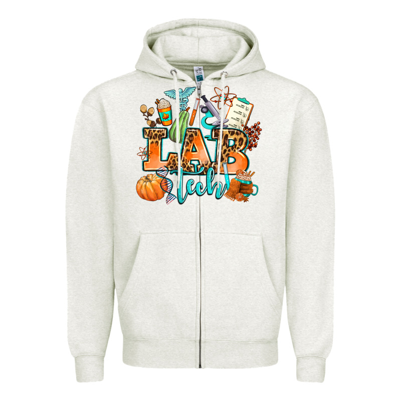 Lab Tech Fall Zipper Hoodie by AdoDesignShop | Teevron