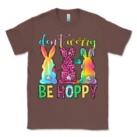 Chestnut Don't worry be hoppy Easter Day Classic Tee - Neo Western