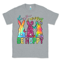 Heather Grey Don't worry be hoppy Easter Day Classic Tee - Neo Western