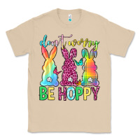 Mushroom Don't worry be hoppy Easter Day Classic Tee - Neo Western