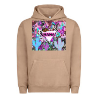 Pigment Burro mama cowboy western animal pattern neon Urban Hoodie - LillyAllenDesigns