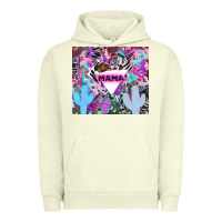 Pigment Pistachio mama cowboy western animal pattern neon Urban Hoodie - LillyAllenDesigns