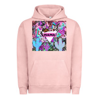 Pigment Salmon mama cowboy western animal pattern neon Urban Hoodie - LillyAllenDesigns