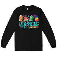 Black popsicle season Long Sleeve Tee - SublimationCraftShop