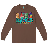 Chestnut popsicle season Long Sleeve Tee - SublimationCraftShop